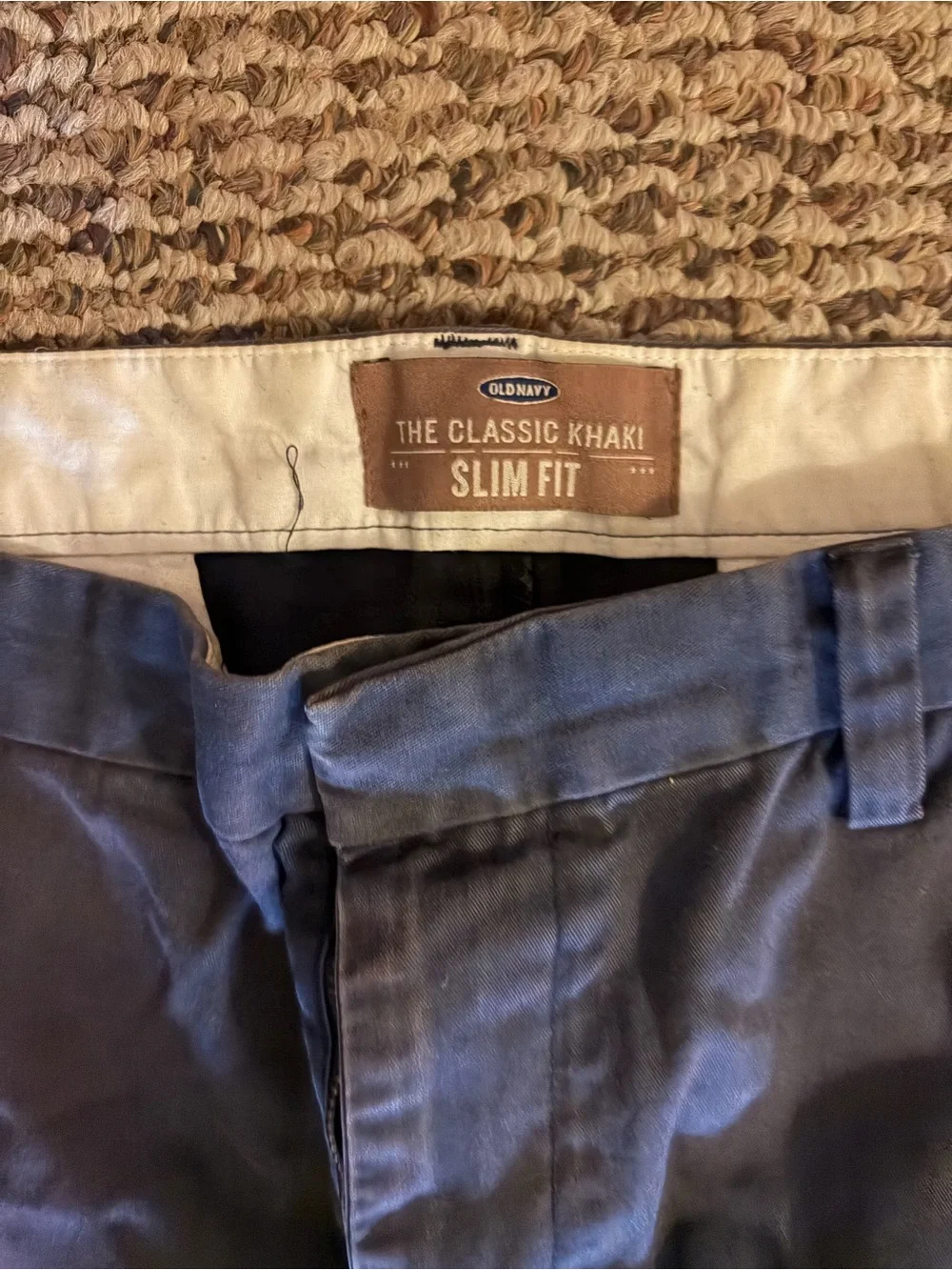 Old Navy Men's Navy Chinos - Straight Leg